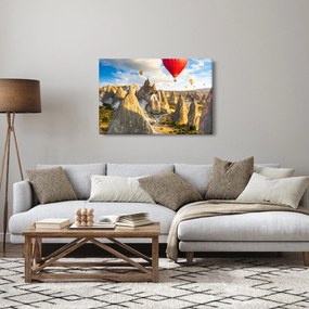 Kép - Hőlégballonok (90x60 cm)