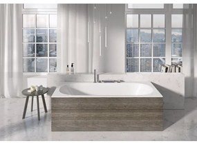 Ravak C921300000 - Fürdőkád CITY SLIM 180x80 cm akril/fehér