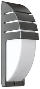 PREZENT 31405 SAMARA Modern Kültéri Fali Lámpa Opál, Szürke E27 IP44