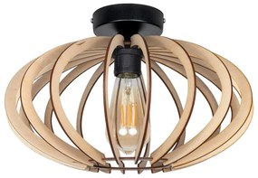 Felületre szerelhető csillár EARTH 1xE27/60W/230V fekete/bézs