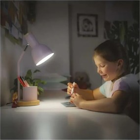 Asztali lámpa POPPY 1xE27/25W/230V rózsaszín