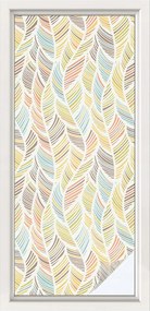 Szélvédőfólia Ablak Adatvédelem Szivárvány tollak 50x116 cm