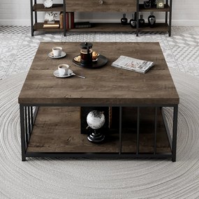Dohányzóasztal Zen (dió + fekete). 1073453