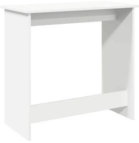 fehér forgácslap íróasztal 80 x 40 x 75 cm
