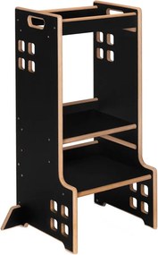 Lionelo - CASS Tanulótorony Fekete Onyx