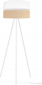 Állólámpa Háromlábú Fém Lámpabúra 45CM Fehér