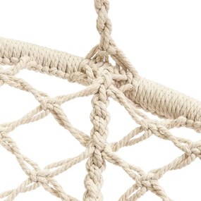 Bézs KOLUMBIA függőfotel fekete állvánnyal