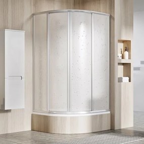 Zuhanysarok negyedkör 80x80 cm Ravak Supernova 31144VU0011