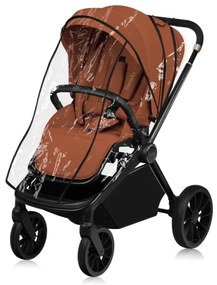 Lionelo - Kombinált babakocsi 3 az 1-ben MIKA PLUS Rozsdabarna