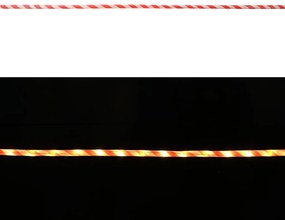 Kötél világítás 120 LED-del Meleg fehér 5 m PVC