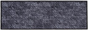 Szilfa csúszásgátlós konyhai szőnyeg mosható kék fekete 50 x 150 cm