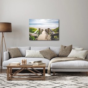 Kép - Bejárat a strandra (70x50 cm)
