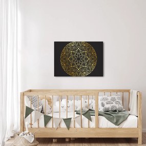 Az arany absztrakció képe (70x50 cm)