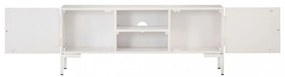 fehér tömör mangófa TV-szekrény 115 x 30 x 46 cm