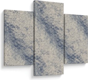 Kép - Hullámminta (90x60 cm)