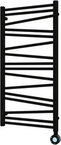 Radiátor elektromos SAT Lilon 97,5x50 cm fekete matt SATRALI975500EBL
