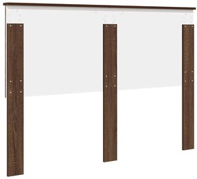 Fejtámla fejtámlával Barna Tölgy 160 cm Faanyag