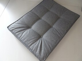 Raklapos párna 80 x 60 Silver 23 Szürke