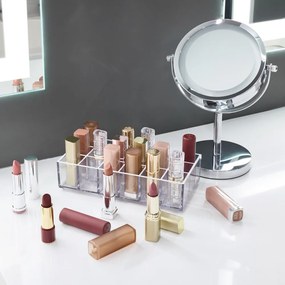 Újrahasznosított műanyag fürdőszobai rendszerező kozmetikumokhoz Lip Station – iDesign
