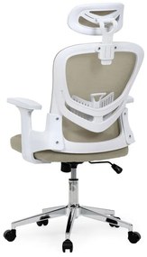 Bézs Hálós Irodai Szék, Hinta Mechanikával. KA-K2031 BGE