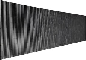 Kerti térelválasztó, fekete, 300x100 cm, ABEO