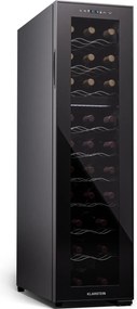 Klarstein Shiraz 27 Duo, borhűtő, 2 zóna, 83 l/27 palack, 5-18 / 5-18 °C, érintésvezérlés