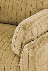 Pegas dönthető és forgatható fotel mustársárga