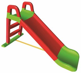 Doloni gyermek csúszda, piros-zöld, 140 x 85 cm