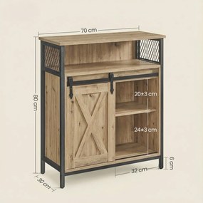 Komód TAYLOR ARTISAN 70x30x80 cm II