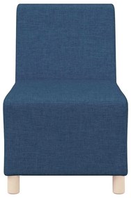 Karfa Nélküli Modularis Kanapé Egység 3 pcs Kék 55 x 74 x 82 cm