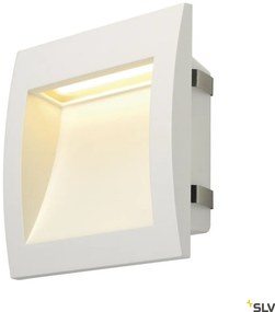SLV 233611 DOWNUNDER Kültéri Falba Építhető Lámpa Fehér LED IP44