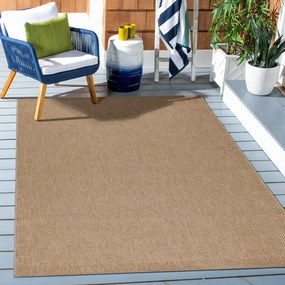Natúr színű kültéri futószőnyeg 80x250 cm Dhaka – Ayyildiz Carpets