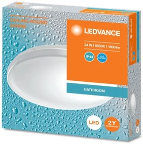 Ledvance - LED Fürdőszobai mennyezeti lámpa CEILING ROUND LED/24W/230V 6500K IP44