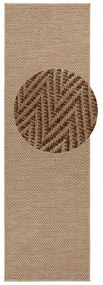 Nature 500 barna futószőnyeg, 80 x 350 cm - BT Carpet