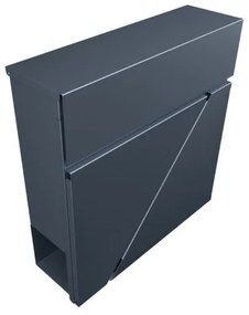 Modern, postaláda Időjárásálló, kültéri antracit