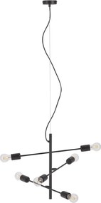 Fekete függőlámpa ø 55 cm Spica – Kave Home