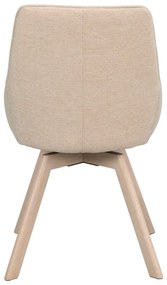 Bézs étkezőszék szett 2 db-os Alison – Rowico