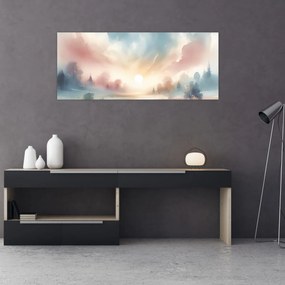 Kép - Elegáns tájkép (120x50 cm)