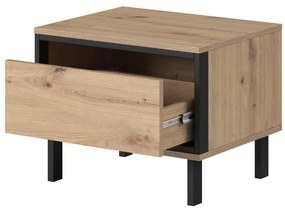 Éjjeliszekrény szett 2db. Nedra J (artisan tölgy  + antracit). 1071370