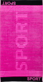 SPORT Strandtörölköző pink 165x90cm