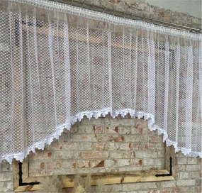 Függöny 400x120„Méhsejt”,ív,8cm csengő