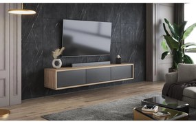 TV asztal Fiora 38 (olajozott tölgy + antracit). 1066459