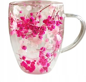 Ecarla Kávés és teás poharak SZK149 virág mix 300 ml 1 db