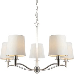 Endon klasszikus függeszték ortona antik fehér nickel-nero end95826