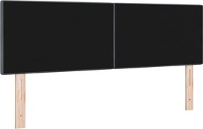 vidaXL Fejtámla Sötétszürke 160 cm Bársony