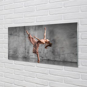 Üvegképek Női hosszú haj tánc 120x60cm