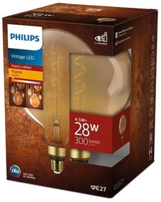 LED Izzó VINTAGE Philips E27/4,5W/230V 1800K
