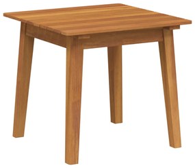 vidaXL Oldal asztal Barna Tömör Akácfa