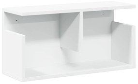 fehér szerelt fa faliszekrény 60 x 20 x 30 cm