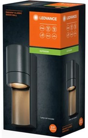 Ledvance - Kültéri fali lámpa ISIDOR 1xGU10/35W/230V IP65
